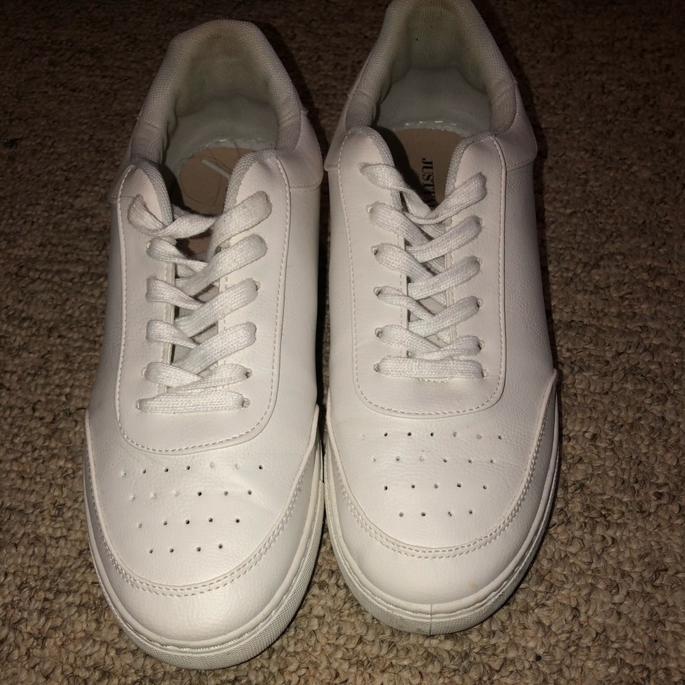 JustFab tennis shoes